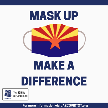 english Graphic of Mask Up: Make a Difference