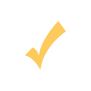 yellow check icon